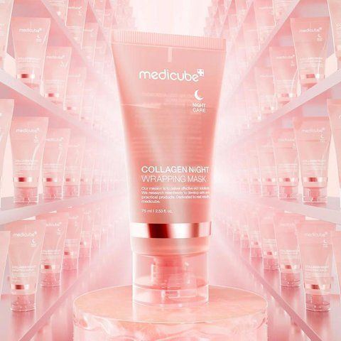 Колагенова нічна маска-плівка Medicube Collagen Night Wrapping Mask, 75мл