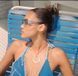 Великий крабик для волосся "Blue Crush" Emi Jay Big Effing Clip In Blue Crush