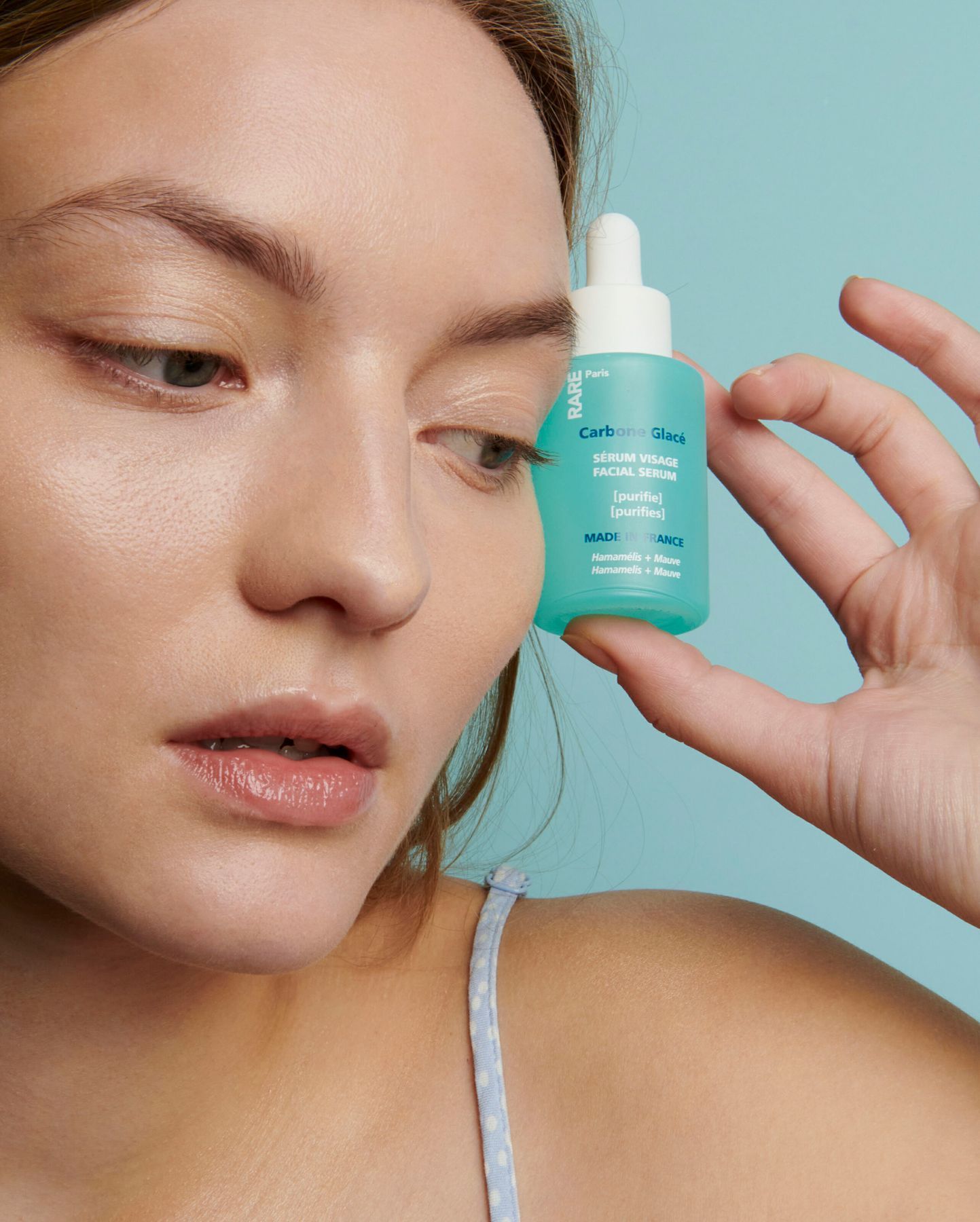 Очищувальна сироватка для обличчя Carbone Glac&eacute; Purifying Face Serum Rare Paris, 30мл