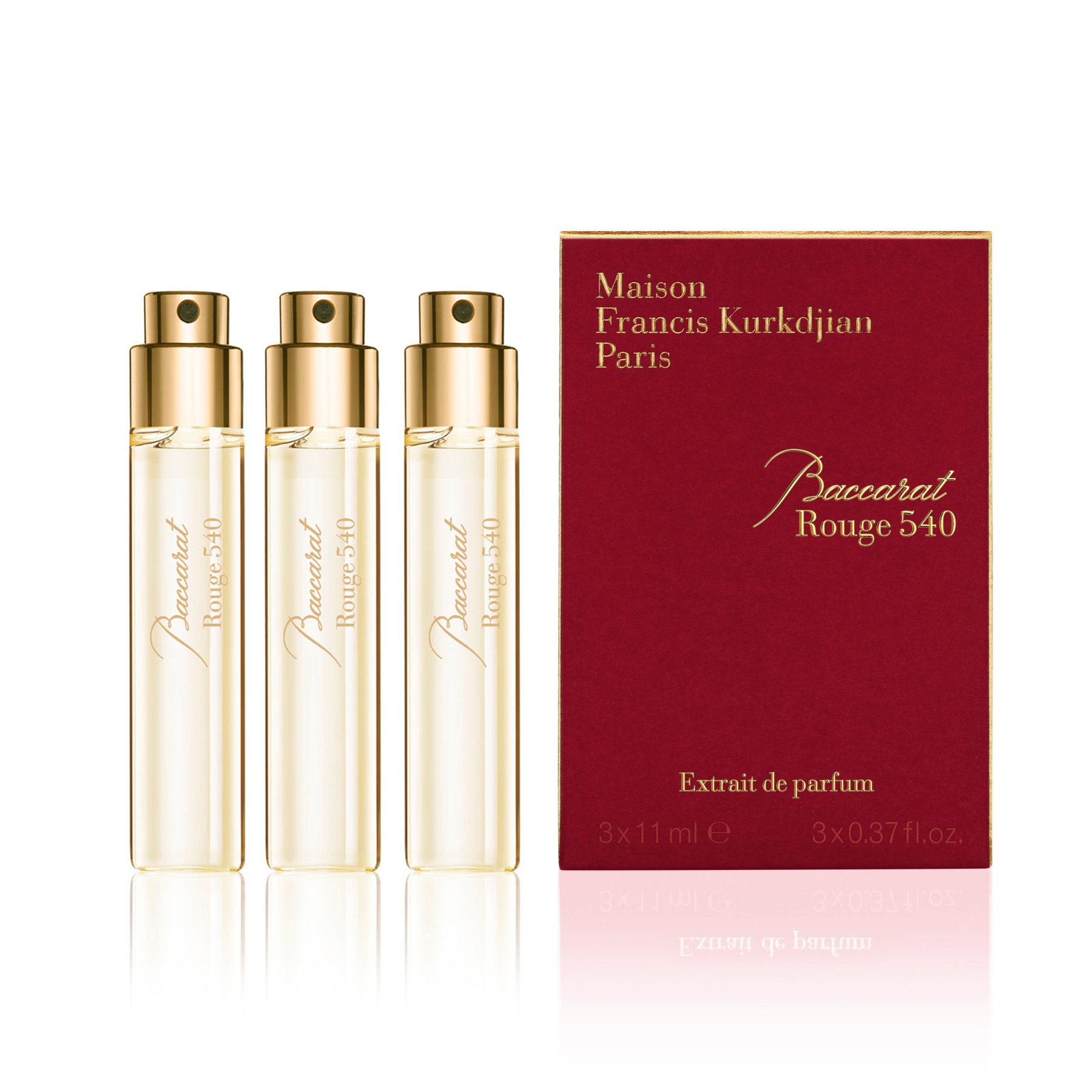 Парфюмированная вода, 3 x 11мл Baccarat Rouge 540 Extrait de Parfum