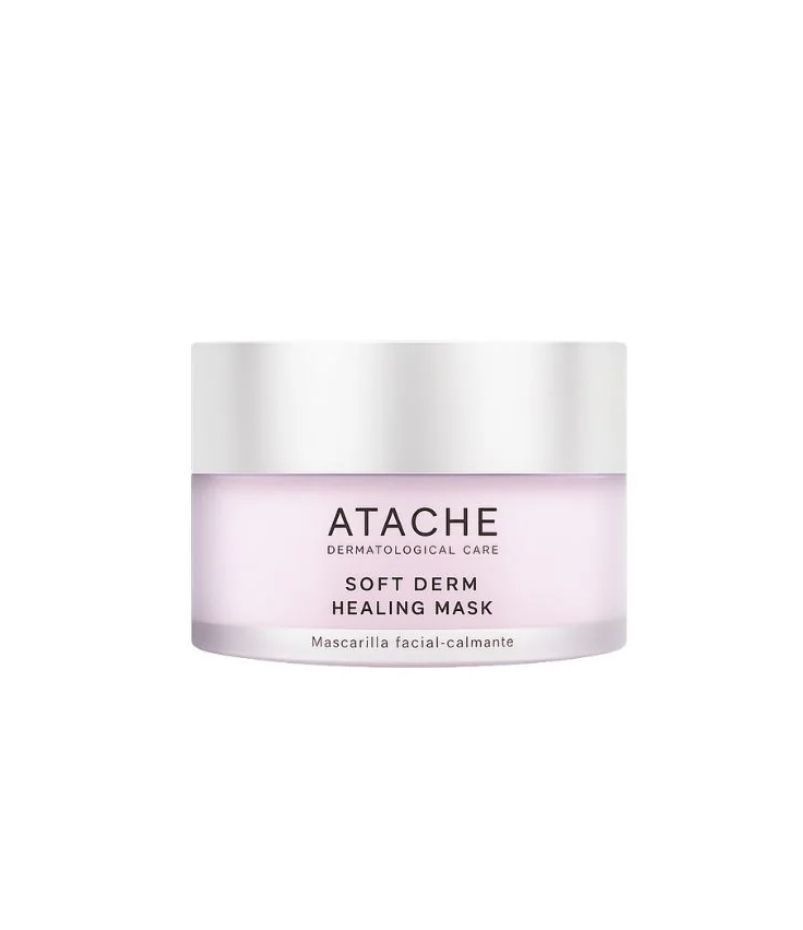 Успокаивающая маска от купероза и сухости кожи Soft Derm Healing Mask Atache, 50мл