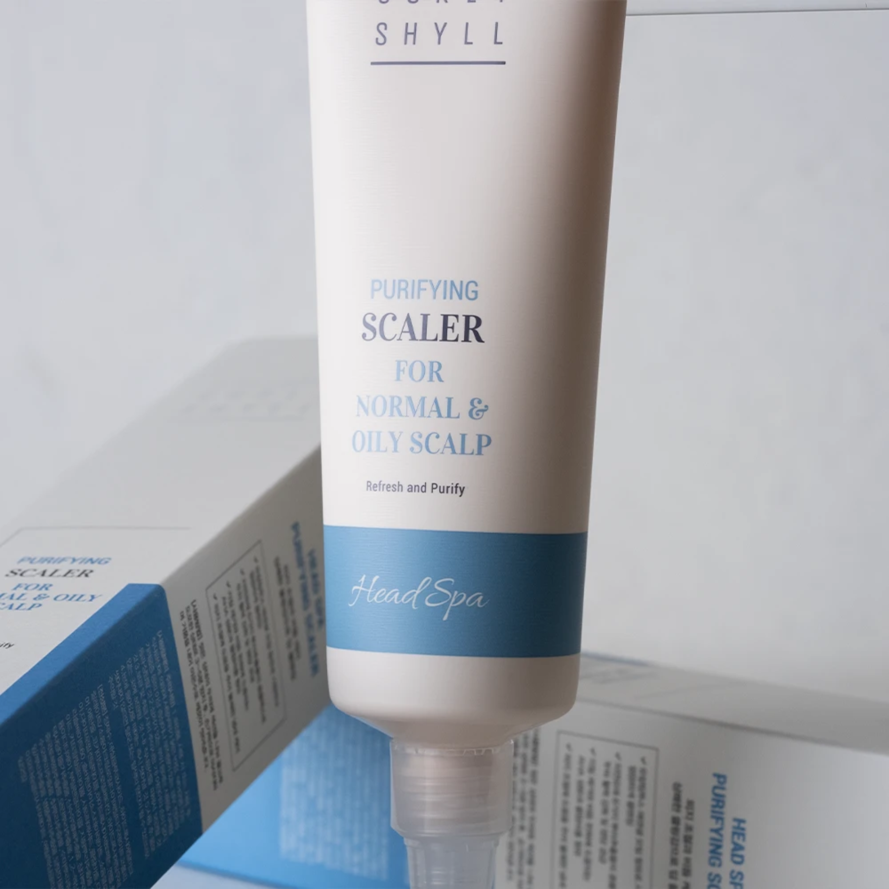 Пилинг для очищения жирной кожи головы Purifying Scaler for Normal and Oily Scalps Curly Shyll, 120мл