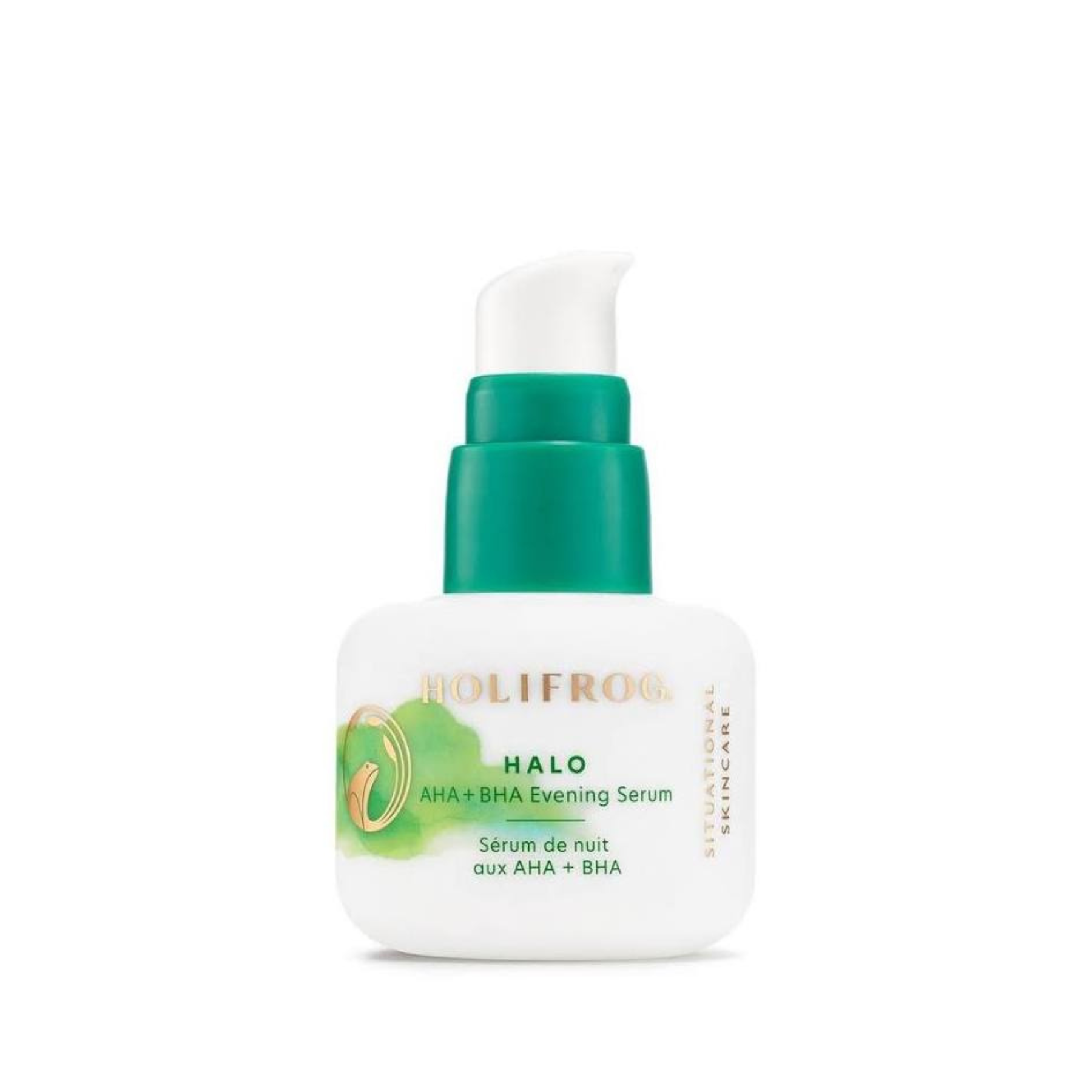 Ночная сыворотка с кислотами AHA + BHA Halo Holifrog, 30мл