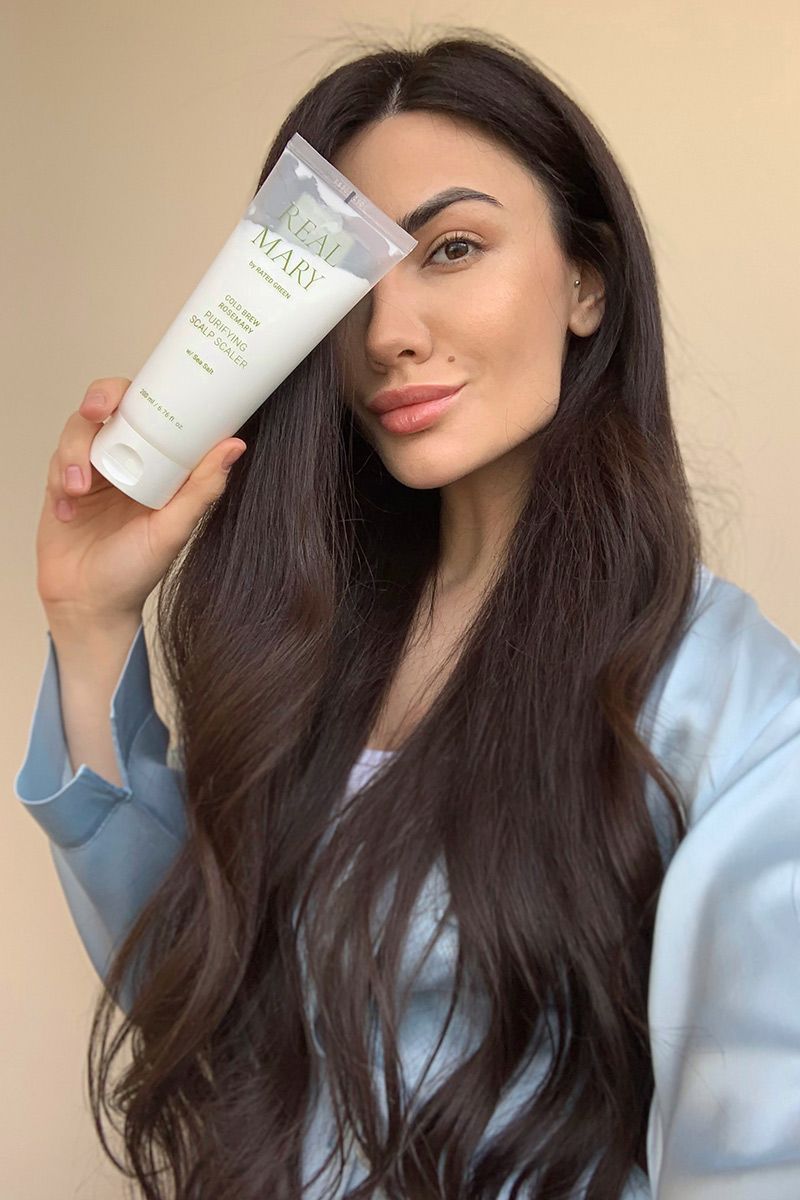 Глубоко очищающая маска для кожи головы с морской солью Rated Green Real Mary Purifyng Scalp Scaler, 200мл