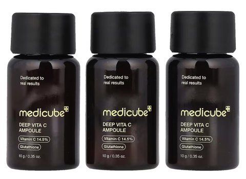 Освітлюючі ампули для обличчя Deep Vita C Ampoule 2.0 Medicube, 10г * 3шт