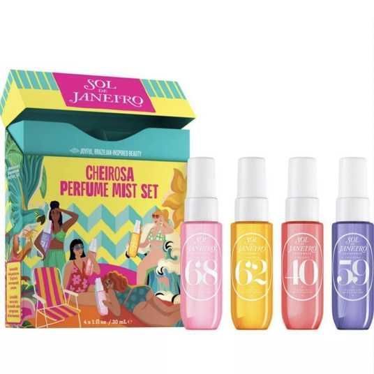 Sol de Janeiro Perfume Mist Set 4点セット Набор спреев для тела и волос Sol De Janeiro Perfume Mist Set - A