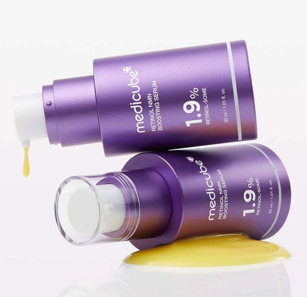 Антивікова сироватка з ретинолом і пептидами Medicube Retinol NMN Boosting Serum 1.9%, 30мл