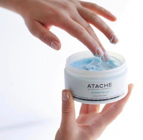 Пілінг ексфоліант для всіх типів шкіри Essentielle Exfoliation peeling Atache, 200мл