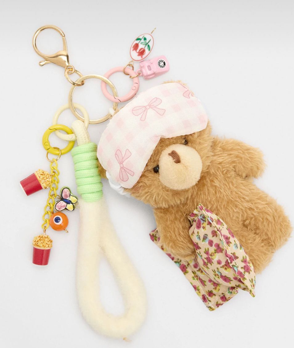 Дизайнерский брелок-аксессуар от Parfois The Bear Collection Relax