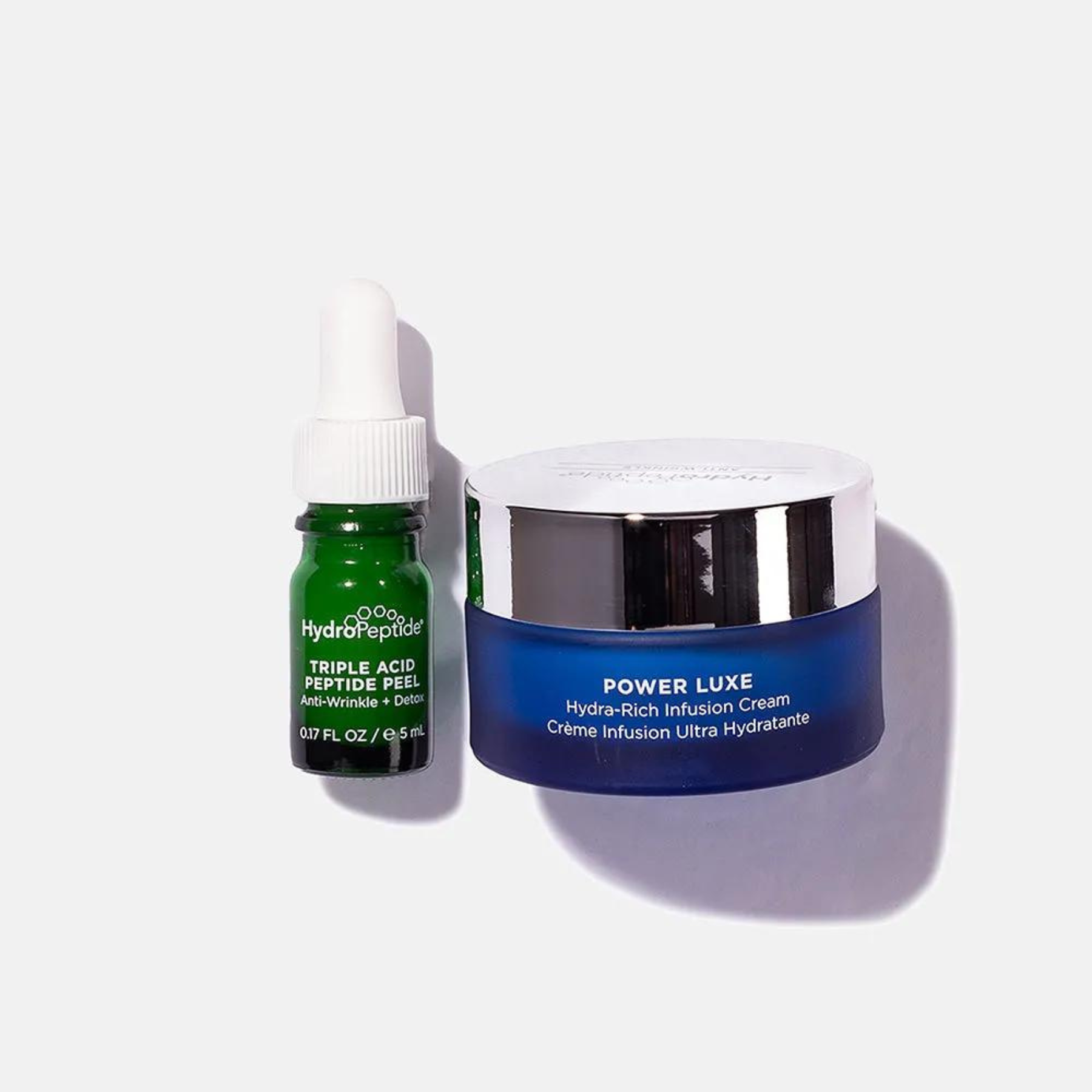 Нічний ритуал оновлення Power Luxe + Peel Kit Hydropeptide