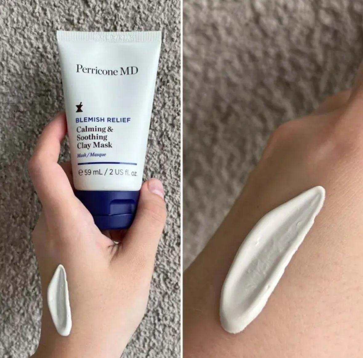 Маска для проблемной кожи Perricone MD Blemish Relief Calming & Soothing Clay Mask, 59мл
