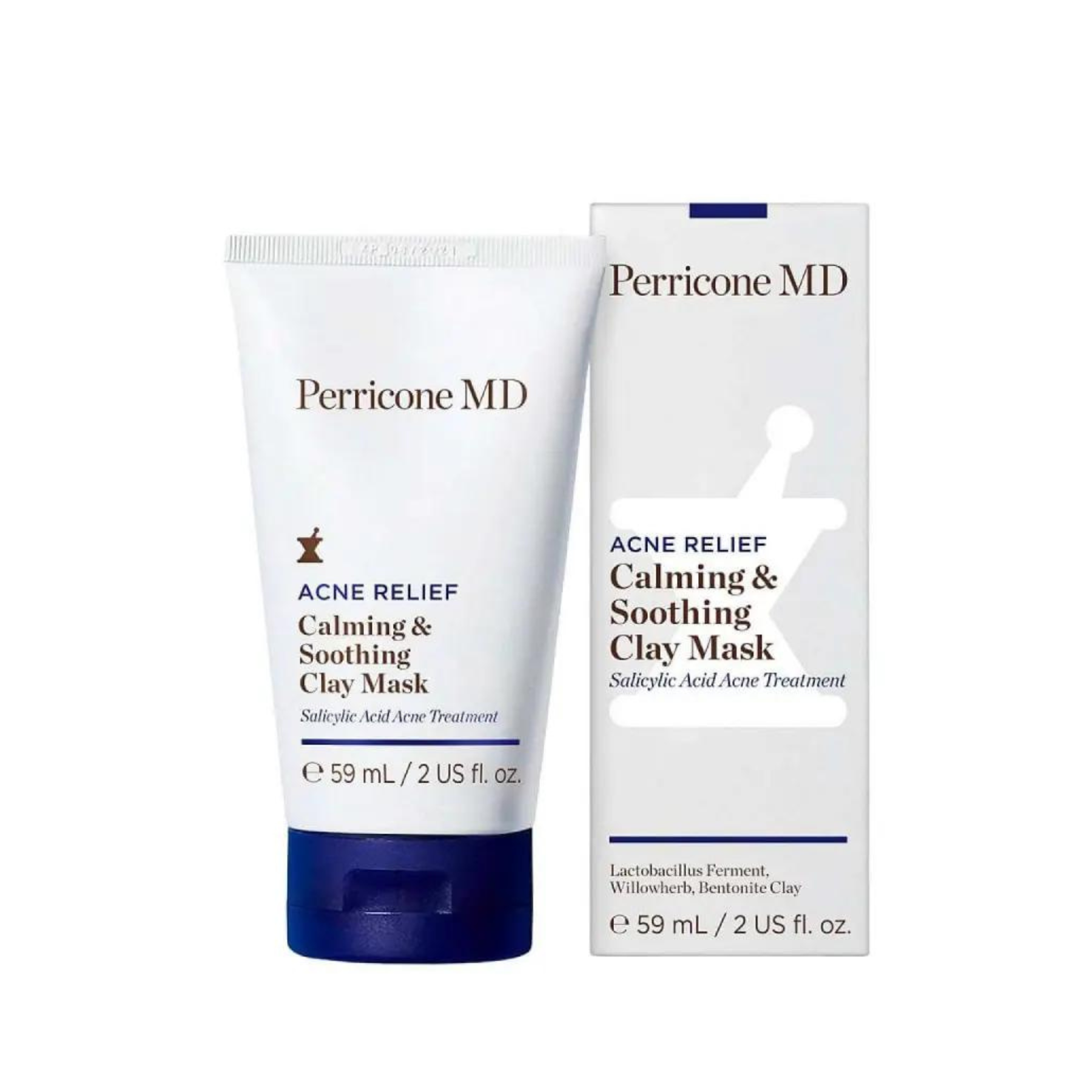 Маска для проблемной кожи Perricone MD Blemish Relief Calming & Soothing Clay Mask, 59мл