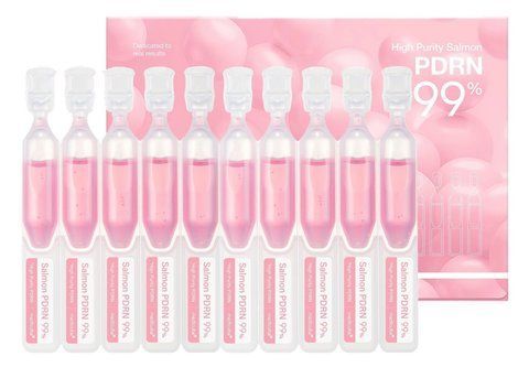Увлажняющая сыворотка с полинуклеотидами и коллагеном для сияния кожи Medicube PDRN Pink One Day Serum, 10 шт