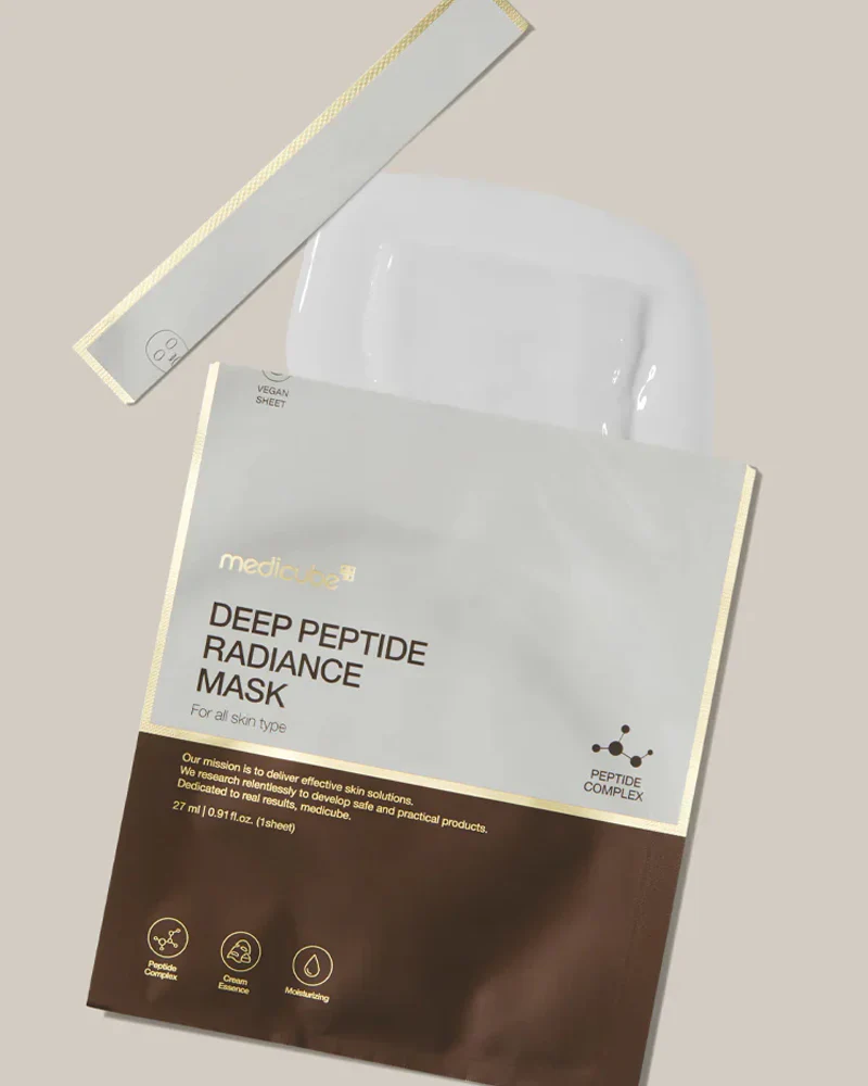 Регенерирующая кремовая маска с пептидами Medicube Deep Peptide Radiance Mask, 1