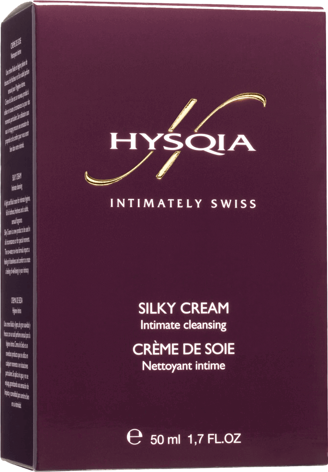 Освіжаючий та заспокійливий крем для інтимної зони Silky Cream Hysqia, 50мл
