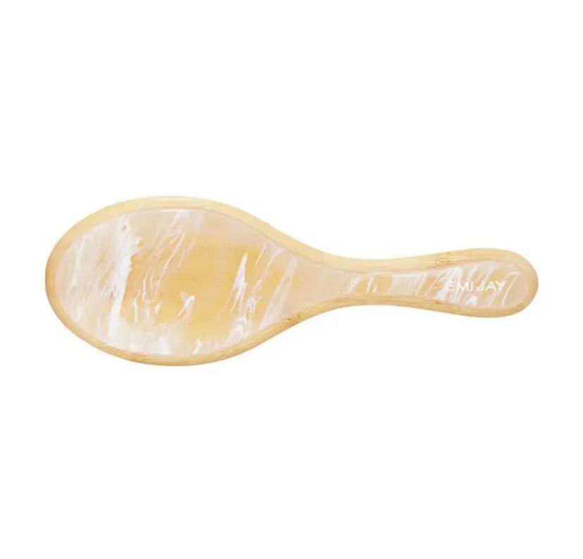 Овальная щетка для волос от Emi Jay Flat Brush Leche