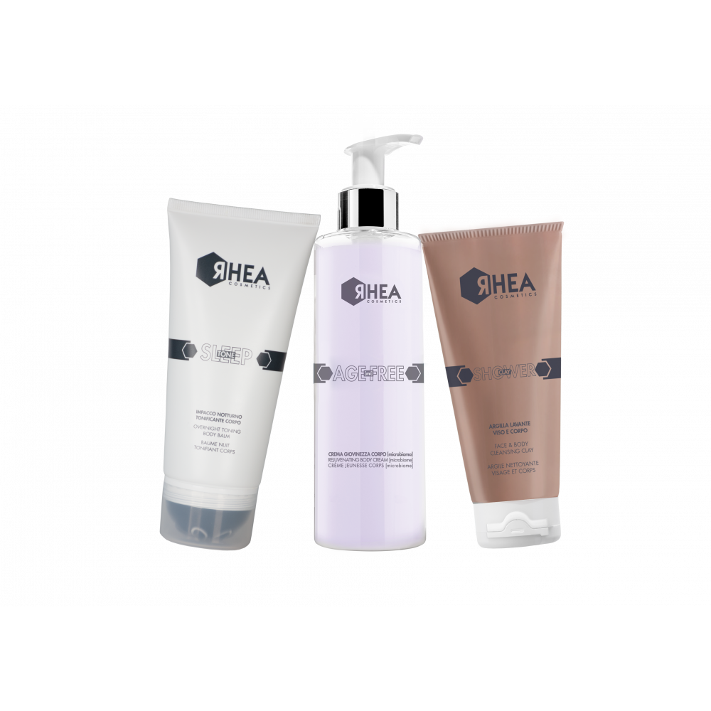 Антивозрастной набор для лифтинга кожи тела Rhea Cosmetics Age Lift Set