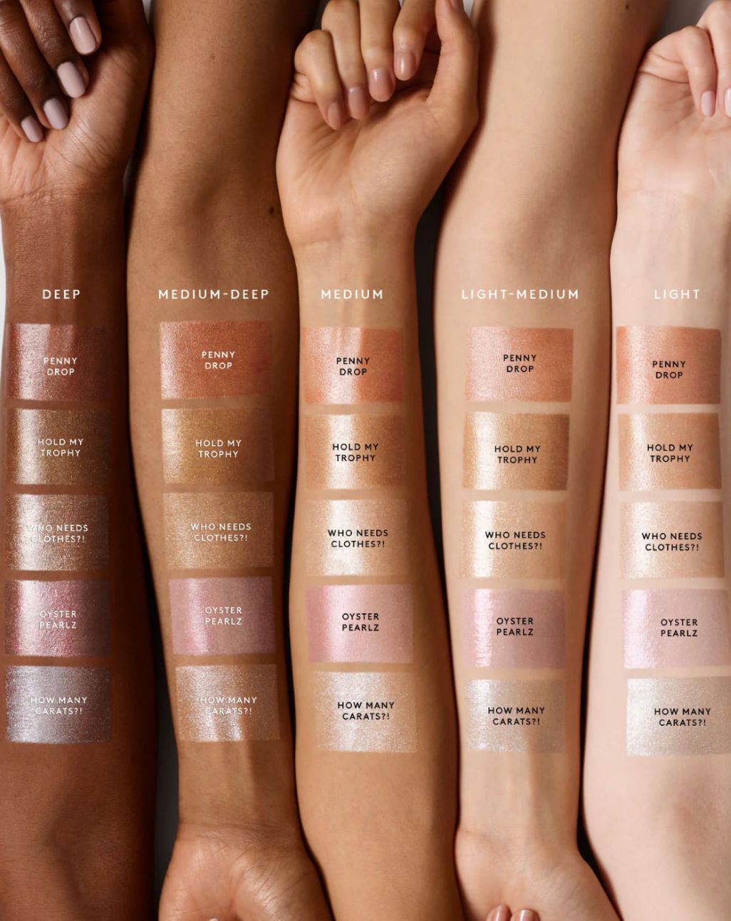 Хайлайтер для тіла Fenty Beauty Body Lava, 90ml, Who Needs Clothes?