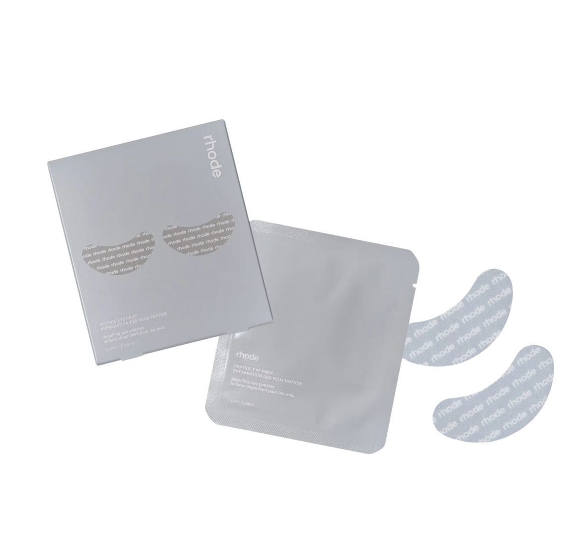 Охлаждающие патчи для глаз Peptide Eye Prep Rhode, 1 пара
