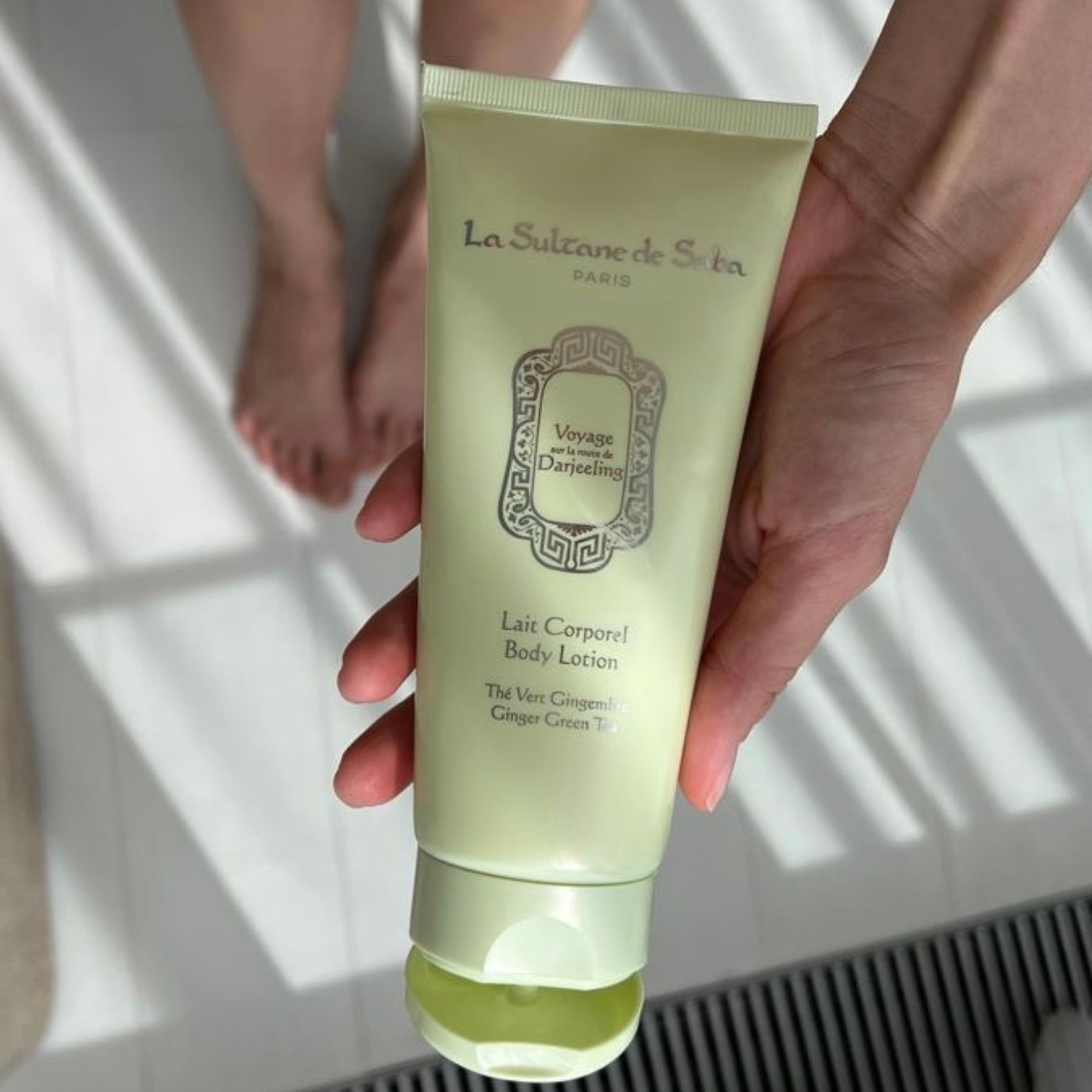Лосьон для тела "Имбирь & Зеленый Чай" La Sultane De Saba Ginger Green Tea Body Lotion, 200мл