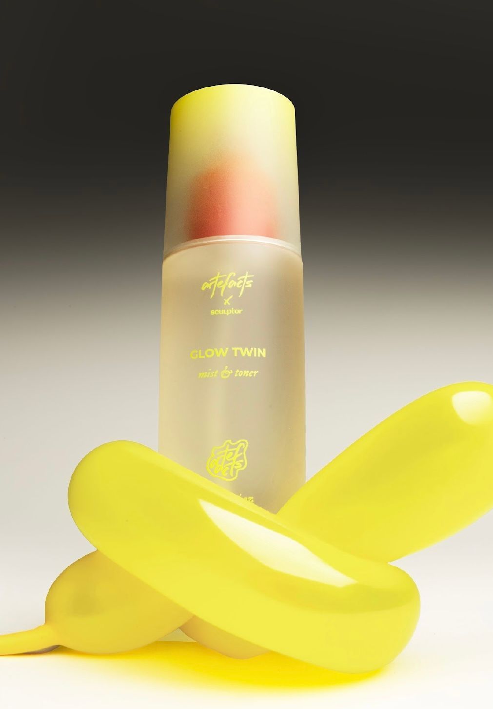 Двокомпонентний тонер-міст Artefacts Glow Twin Mist-Toner , 100мл