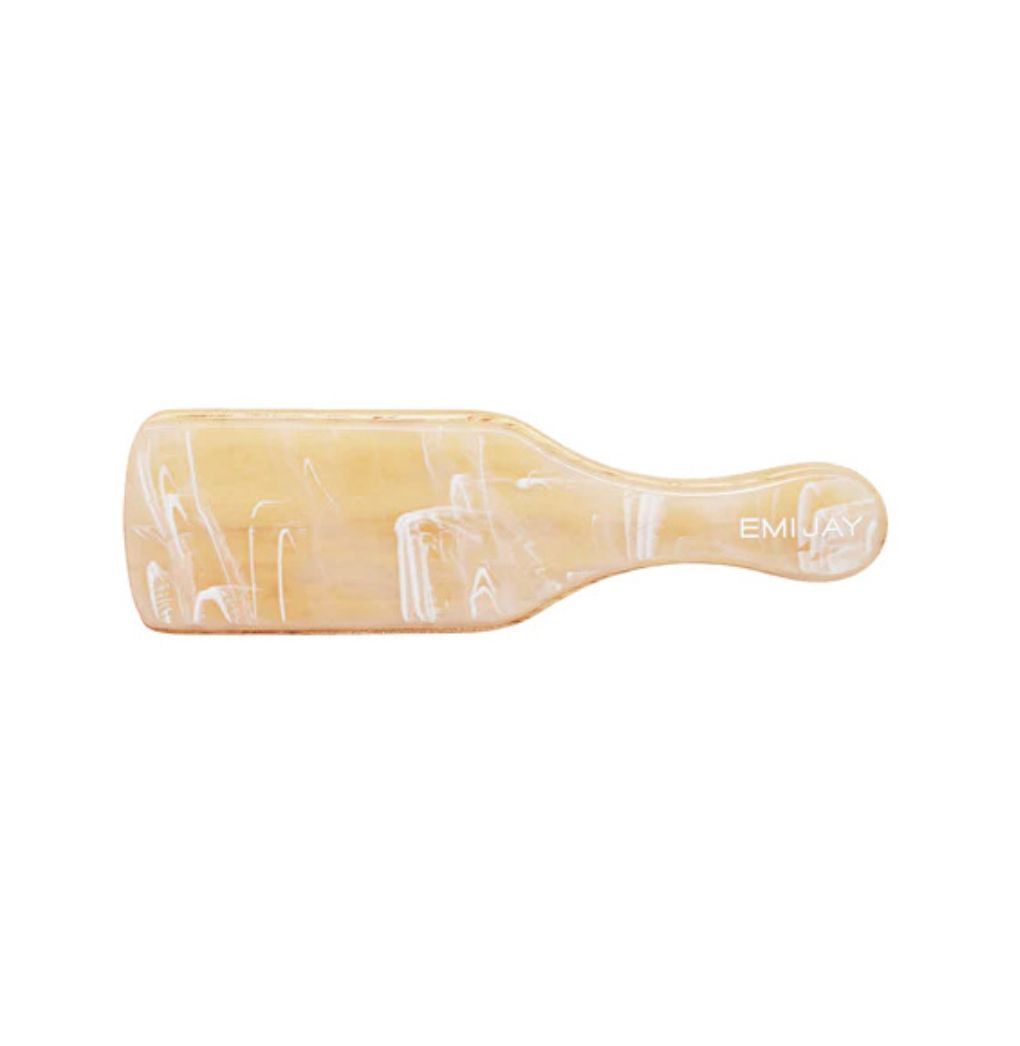 Міні щітка для волосся Emi Jay Mini Boar Bristle Brush In Leche