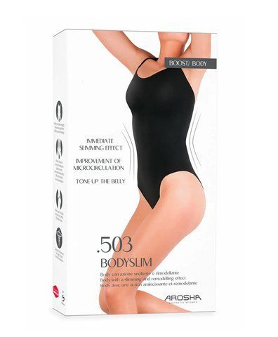 Боди с биоинфракрасным, дренирующим и подтягивающим эффектом 503 Arosha Body Slim, S/M НЮД