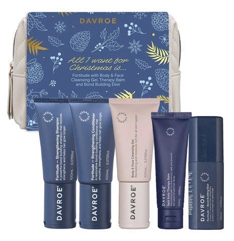 Рождественский тревел набор для укрепления волос Davroe Christmas Fortitude Travel Pack