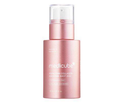 Регенерирующая сыворотка с полинуклеотидами, экзосомами и спекулами Medicube PDNR Pink Collagen Exosome Shot 7500, 30мл