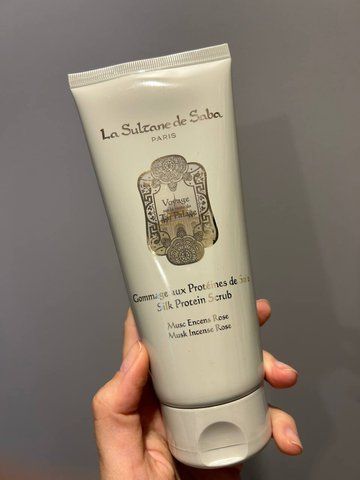 Скраб для Тела с Протеином и Шёлком Taj Palace Silk Protein Scrub La Sultane De Saba, 200мл