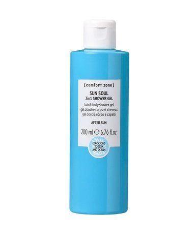 Гель для душу 2 в 1 Sun Soul 2in1 Shower Gel Comfort Zone, 200мл