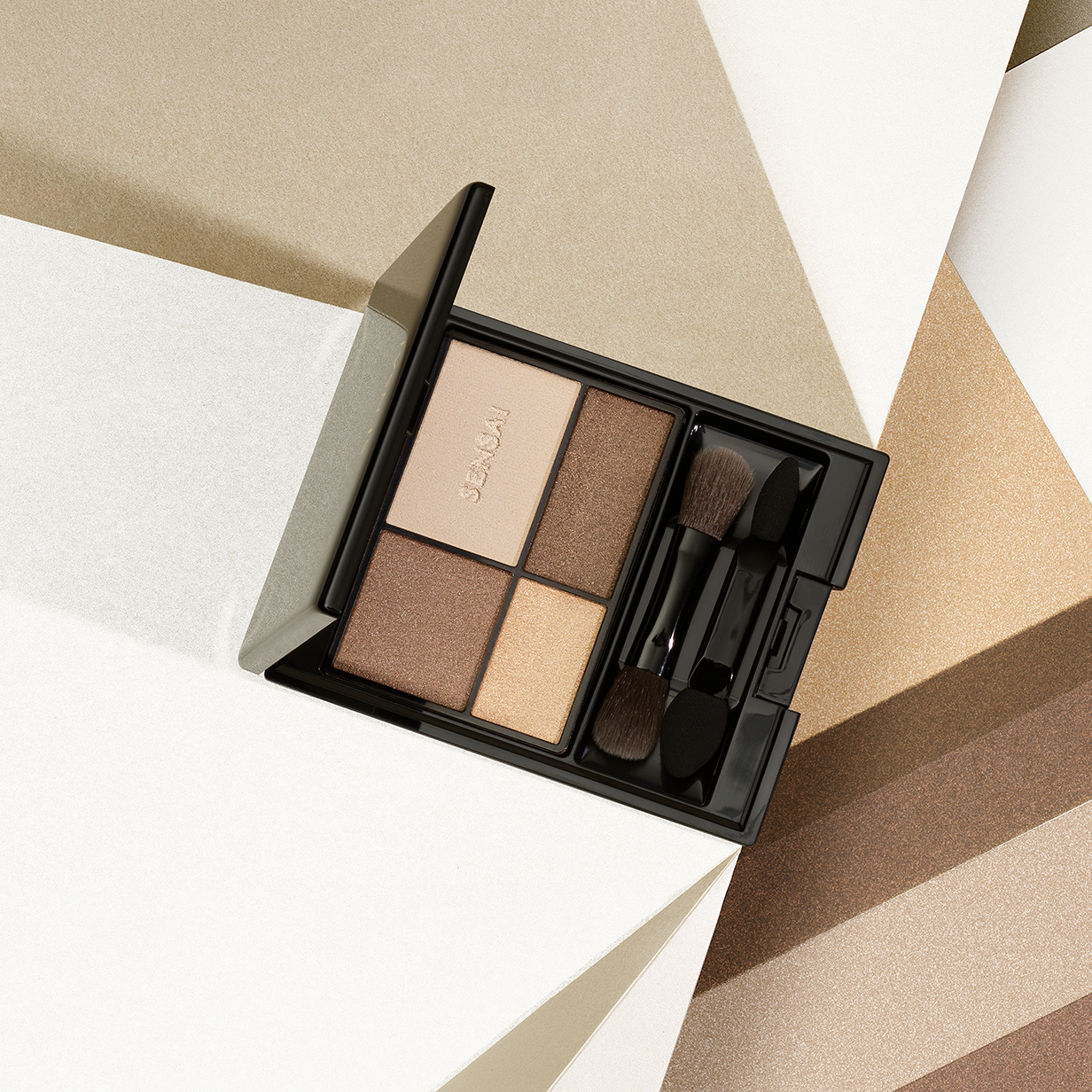 Палетка тіней для повік Eye Colour Palette Sensai, 3.7g, 01 Shiny Foliage