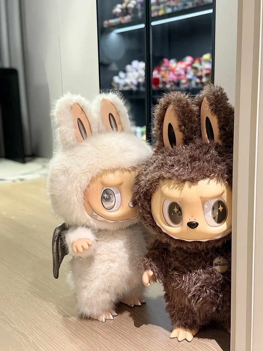Большая игрушка Лабубу Pop Mart The Monsters Labubu Zimomo I Found You