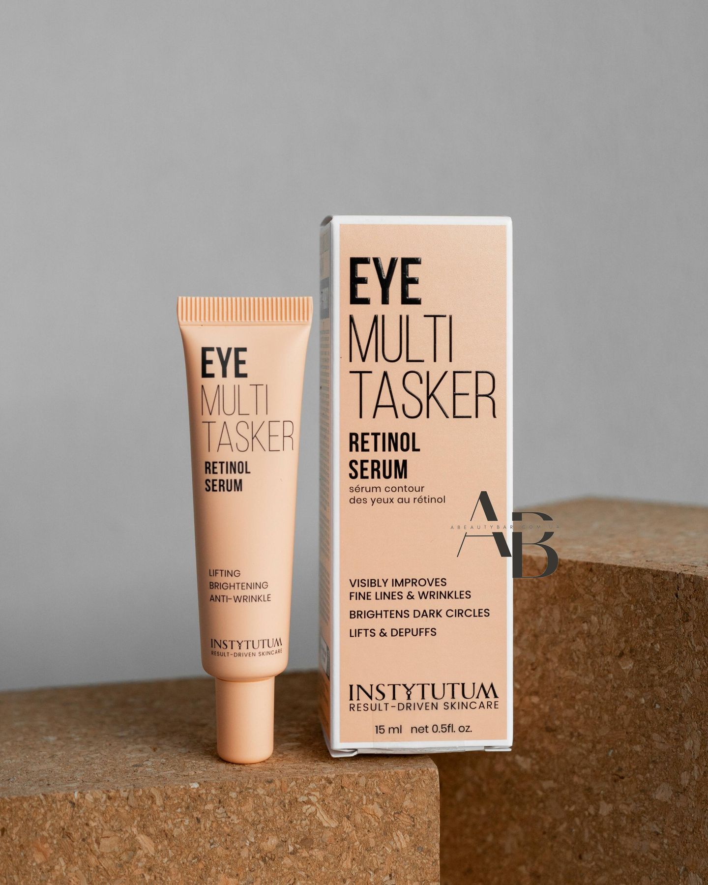 Сироватка для шкіри навколо очей Eyemultitasker Retinol Serum Instytutum, 15мл