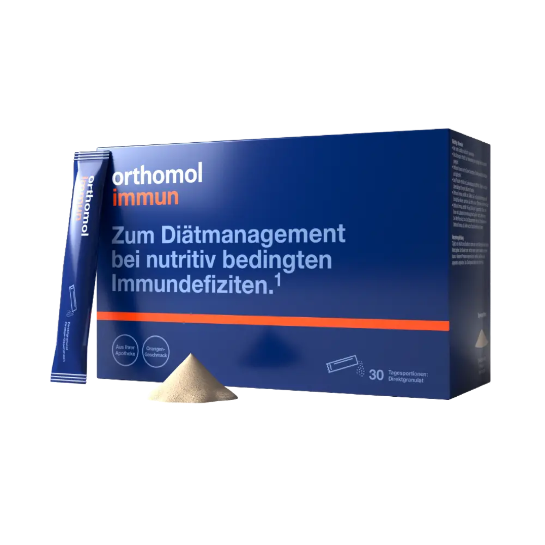 Витаминно-минеральный комплекс в гранулах Orthomol Immun (для повышения иммунитета), 30 дней