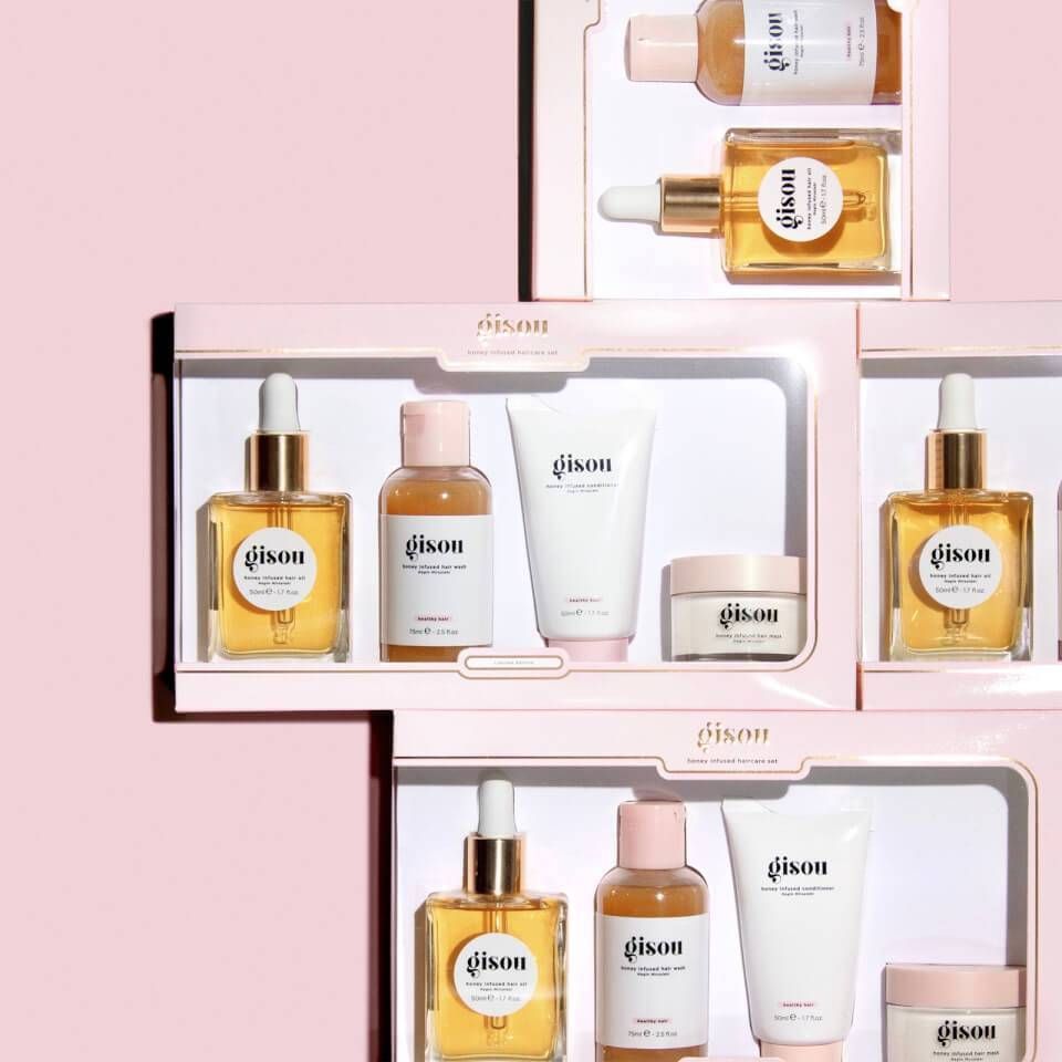 Набор для ухода за волосами Gisou Honey Infused Haircare Set