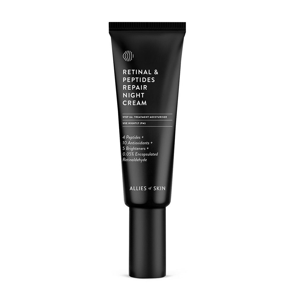 Нічний антивіковий крем Retinal And Peptides Repair Night Cream Allies Of Skin, 50мл