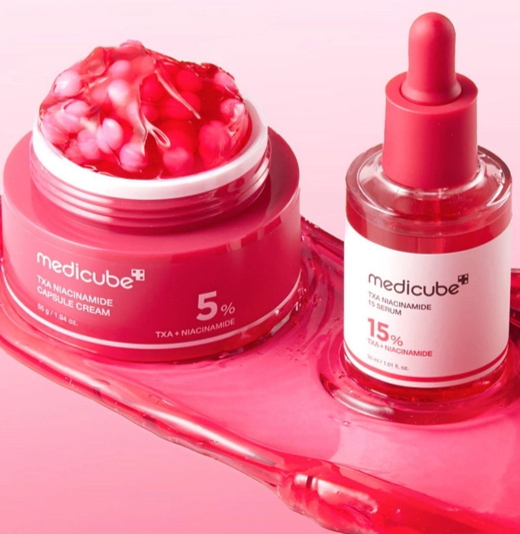 Капсульний крем з транексамовою кислотою та ніацинамідом Medicube TXA Niacinamide Capsule Cream, 55 мл