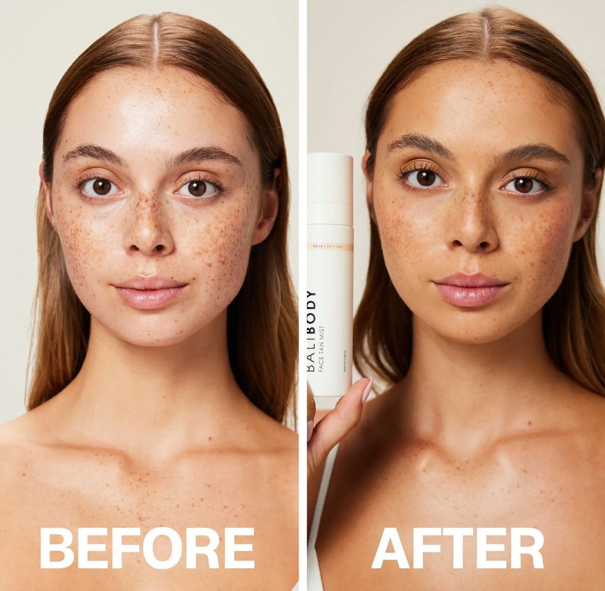 Спрей автозагар для лица Bali Body Face Tan Mist Dark, 100мл