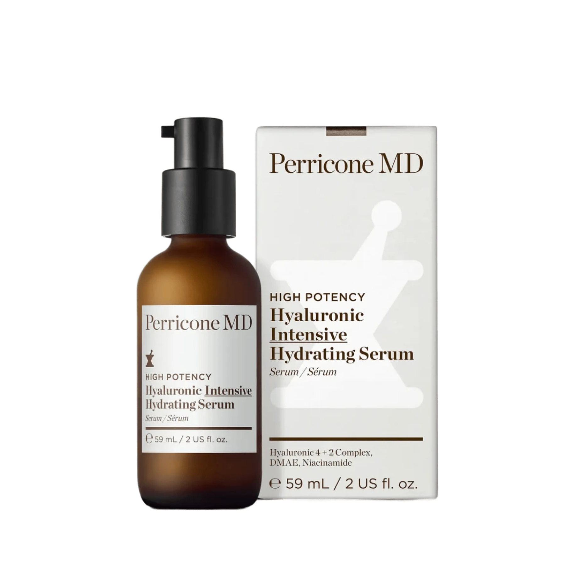 Увлажняющая сыворотка для лица Perricone MD High Potency Hyaluronic Intensive Hydrating Serum, 59мл