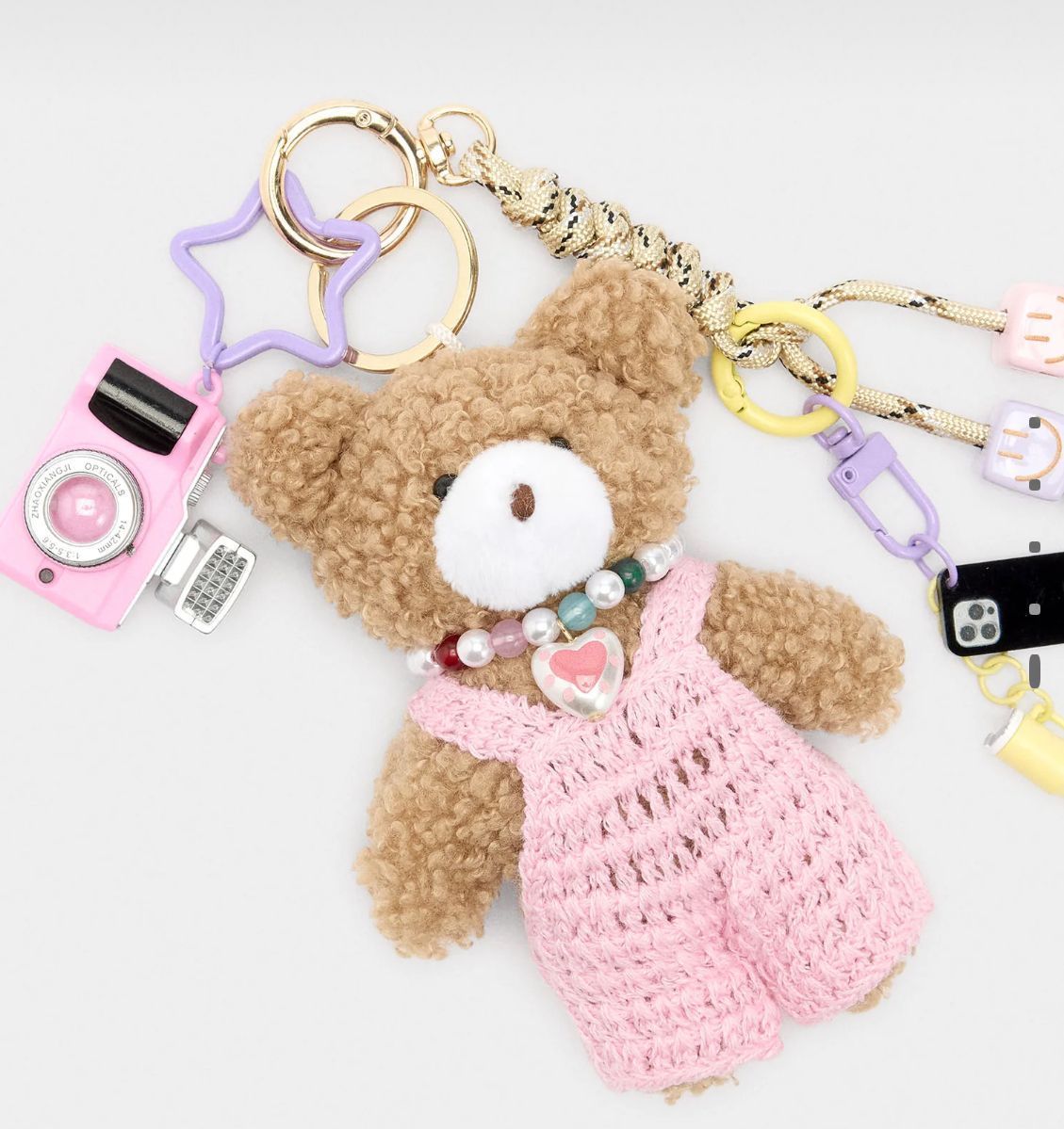 Дизайнерський брелок-аксесуар від Parfois The Bear Collection INFLUENCER