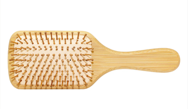 Бамбукова щітка для волосся Emi Jay Bamboo Paddle Brush in Tortoise