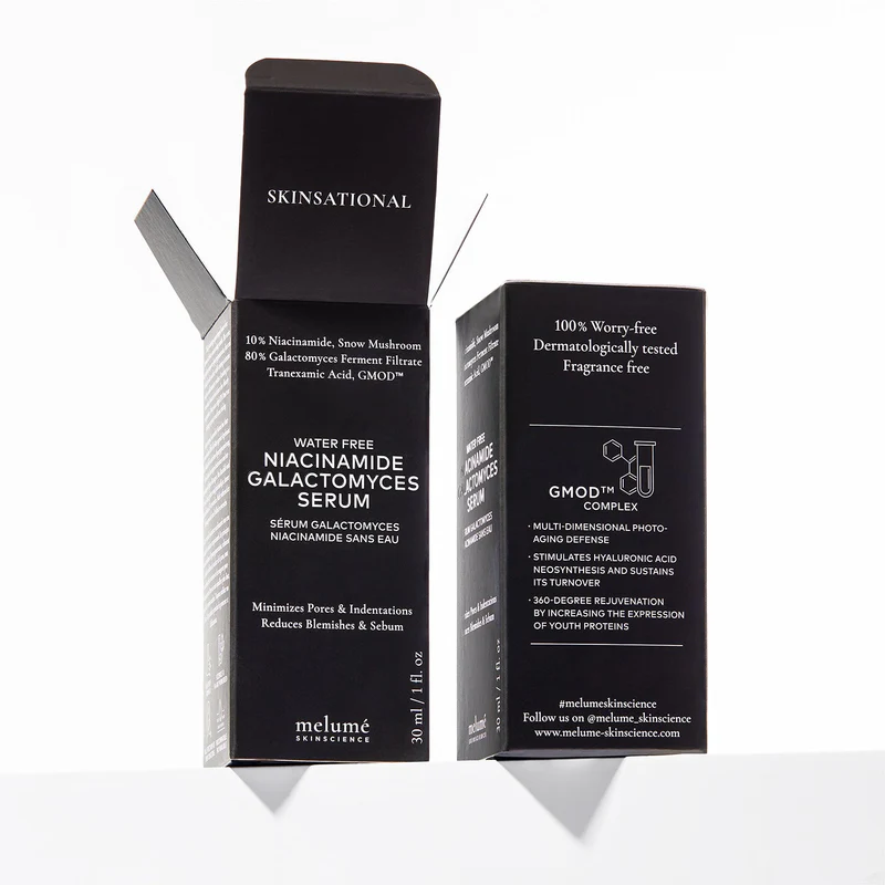Сыворотка с галактамицетами и ниацинамидом на безводной основе Water-free niacinamide galactomyces serum, 30мл