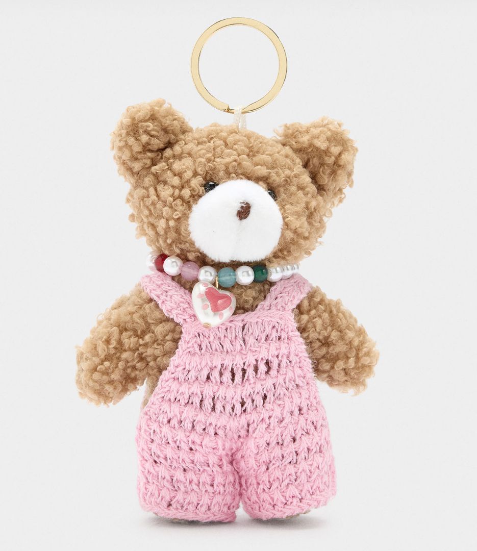 Дизайнерський брелок-аксесуар від Parfois The Bear Collection INFLUENCER