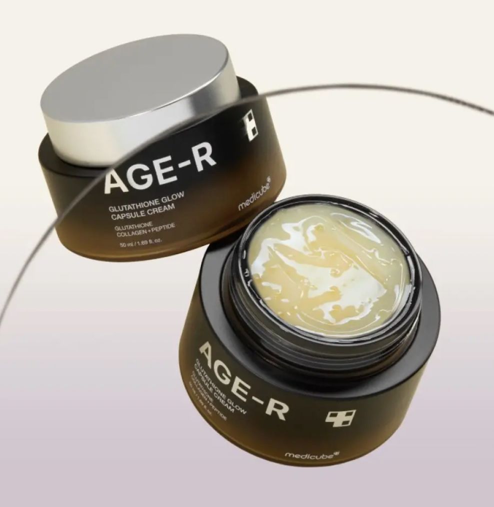 Зволожувальний гель-крем з капсулами глутатіону Medicube AGE-R Glutathione Glow Capsule Cream, 50мл