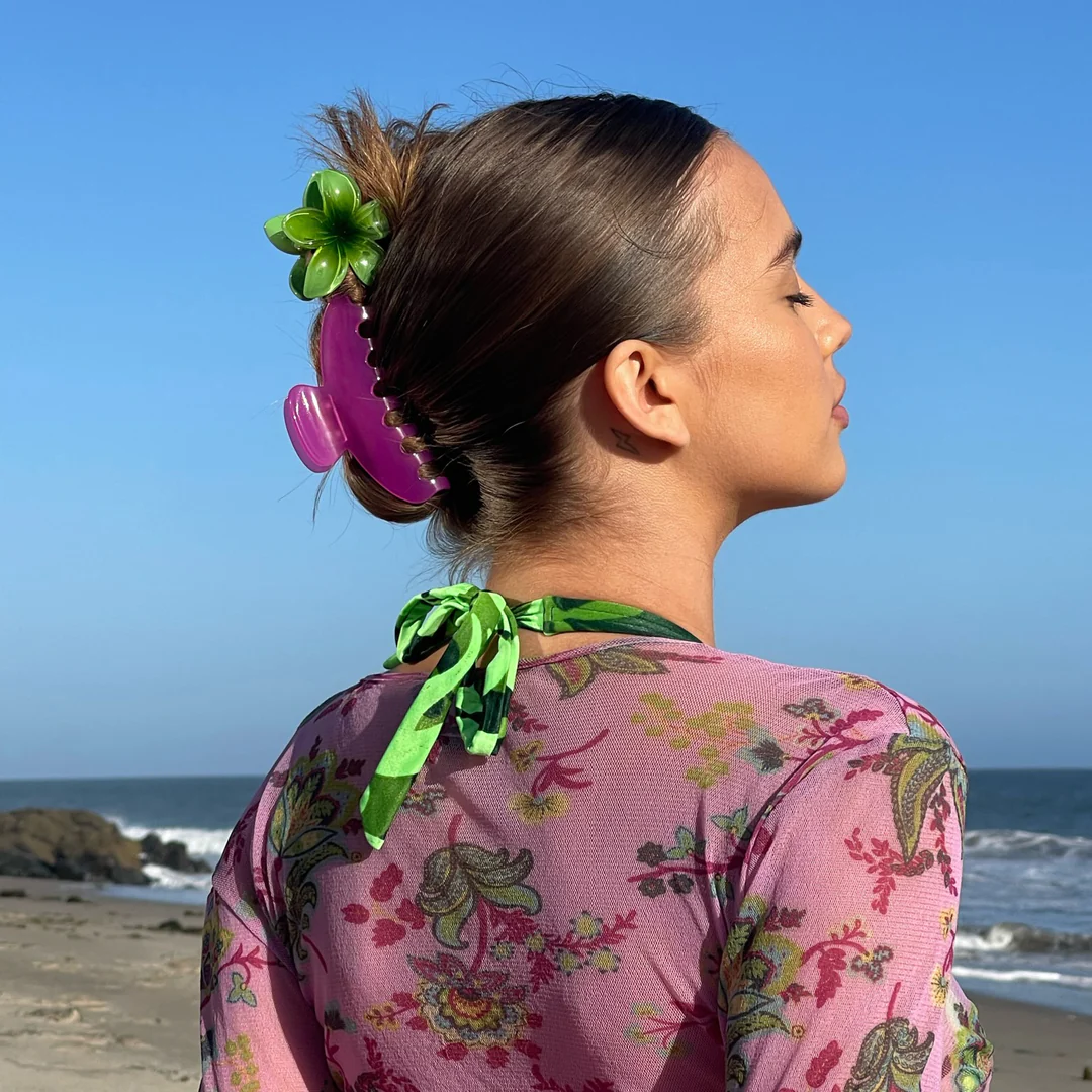 Великий крабик для волосся "Blossom&rdquo; EMI JAY Big effing Clip in blossom