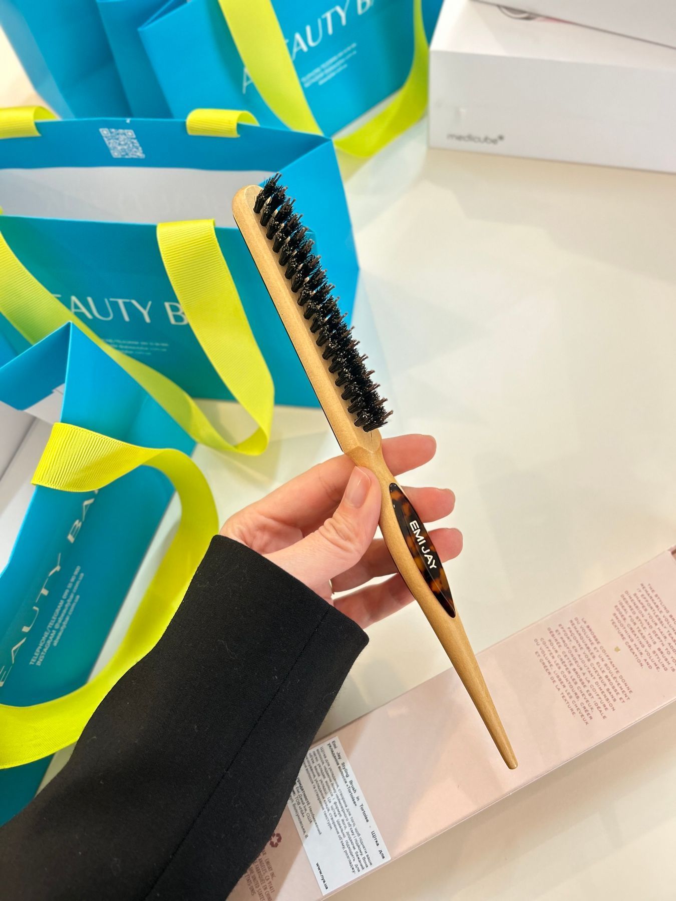 Щітка для укладання волосся Emi Jay Styling Brush in Tortoise