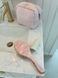 Овальная щетка для волос Flat Brush in Pink Chantilly Emi Jay