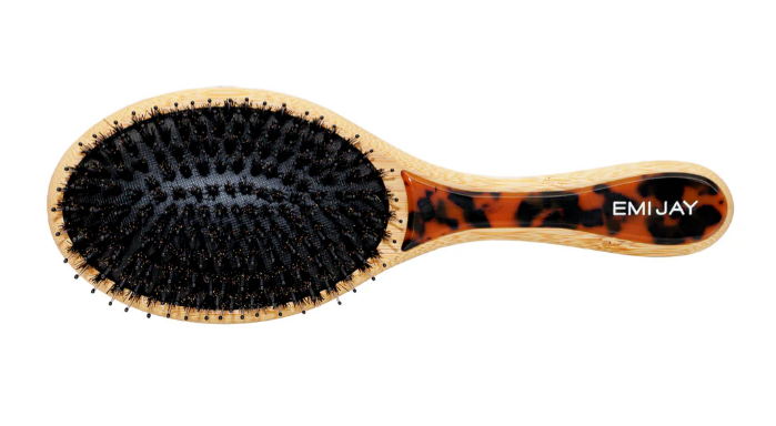 Овальна щітка для волосся Emi Jay Flat Brush in Tortoise