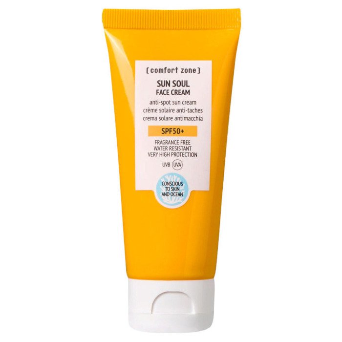 Солнцезащитный крем для лица SPF50+ Sun Soul Face Cream SPF50+ Comfort Zone, 60ml